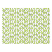 Cute pear pair cartoon illustratie tafelkleed (Voorkant (Horizontaal))