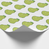 Cute Pear Pattern Cadeaupapier (Hoek)