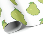 Cute Pear Pattern Cadeaupapier (Rol Hoek)