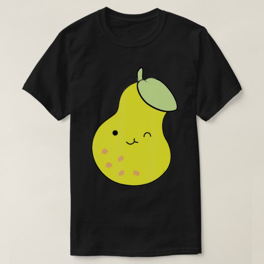 Cute Pear Tees Painted Happy Pear (Design voorkant)
