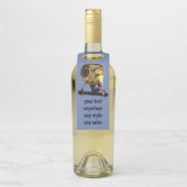 Cute Peek a Boo birdie Flessenhanger (Op fles)