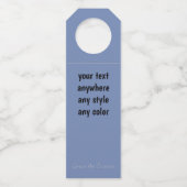 Cute Peek a Boo birdie Flessenhanger (Achterkant)