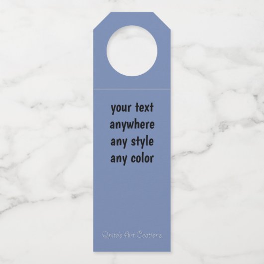 Cute Peek a Boo birdie Flessenhanger (Achterkant)