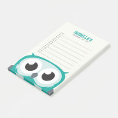 Cute Peekaboo Owl om lijst te doen Post-it® Notes (Schuin)