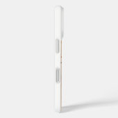 Cute Peeking Orange Tabby Cat Custom Text    Case-Mate iPhone Case (Achterkant / Rechts)