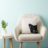 Cute Peking Black Cat Kussen (Stoel)