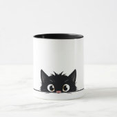 Cute Peking Black Cat Mok (Midden)