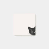 Cute Peking Black Cat Post-it® Notes (Voorkant)