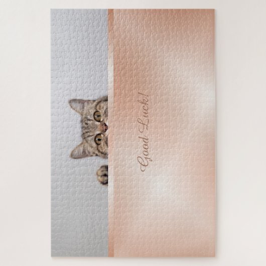 Cute Peking Cat Difficile Legpuzzel (Verticaal)