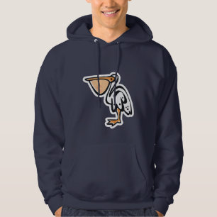Cute Pelican Blauw Hoodie