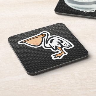 Cute Pelican Slank Bier Onderzetter