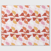 Cute Pelican Wrapping Paper Cadeaupapier (Vlak)