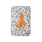 Cute Pembroke Welsh Corgi Badmat (Voorkant Verticaal)