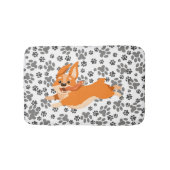 Cute Pembroke Welsh Corgi Badmat (Voorkant)