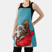 Cute Pembroke Welsh Corgi Schort (Insitu)