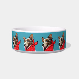 Cute Pembroke Welsh Corgi Voerbakje