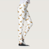 Cute Pembroke Welsh Corgis Pattern | Fun-Hondenlie Leggings (Rechts)