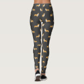 Cute Pembroke Welsh Corgis Pattern | Fun-Hondenlie Leggings (Achterkant)