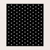 Cute Pembroke Welsh Corgis Table Place Setting Bus Visitekaartje (Binnenkant ongevouwen)