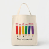 Cute Pencils Custom Canvas tas (Voorkant)