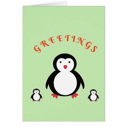 Cute Penguin (Voorkant)