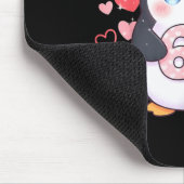 Cute Penguin 67 Six Seven Valentine Hearts 6 7 Mem Muismat (Hoek)