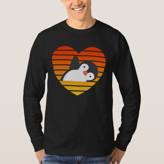 Cute Penguin Adorable Penguin Penguin Love Kid s P T-shirt (Voorkant)