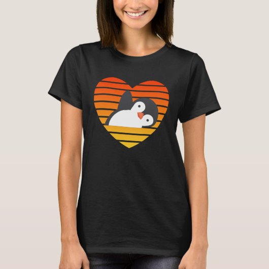 Cute Penguin Adorable Penguin Penguin Love Kid s P T-shirt (Voorkant)