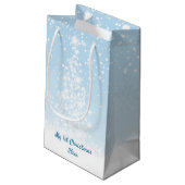 Cute Penguin babay's eerste Kerstmis Klein Cadeauzakje (Achterkant Gekanteld)