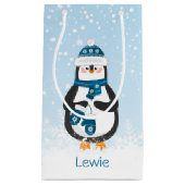 Cute Penguin babay's eerste Kerstmis Klein Cadeauzakje (Voorkant)