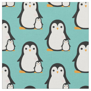 Cute Penguin Baby Nursery Room Decor Stof