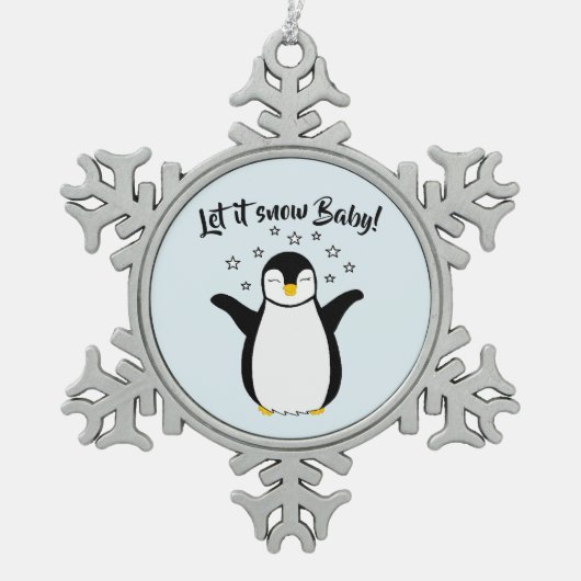 Cute Penguin Baby Ornament (Voorkant)