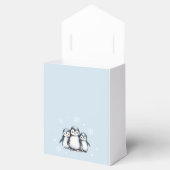 Cute Penguin Baby shower Bedankdoosjes (Geopend)