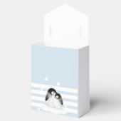 Cute Penguin Baby shower Bedankdoosjes (Geopend)
