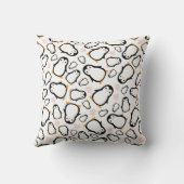 Cute Penguin Baby shower Blue Boy Kussen (Achterkant)