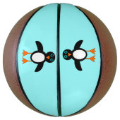 Cute Penguin Basketball Basketbal (Verticaal)