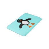 Cute Penguin Bath Mat (Gekanteld)