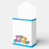 Cute Penguin Birthday Party Favor Box Bedankdoosjes (Geopend)