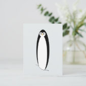 Cute Penguin Briefkaart (Staand voorkant)