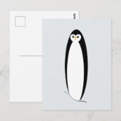 Cute Penguin Briefkaart (Voorkant / Achterkant)