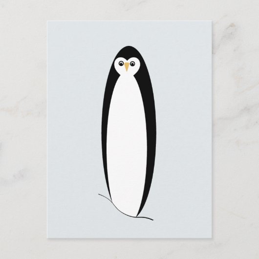 Cute Penguin Briefkaart (Voorkant)
