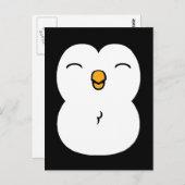 Cute Penguin Briefkaart (Voorkant / Achterkant)