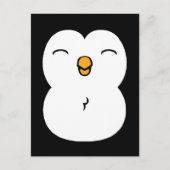 Cute Penguin Briefkaart (Voorkant)