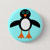 Cute Penguin Button (Voorkant)