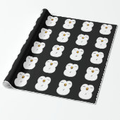 Cute Penguin Cadeaupapier (Uitgerold)