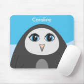 Cute Penguin Cartoon Kinder Muismat (Met muis)