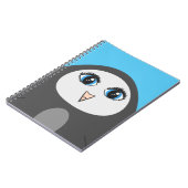 Cute Penguin Cartoon Kinder Notitieboek (Linkerzijde)