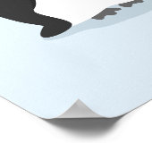 Cute Penguin Chick en Family Wall Decor Poster (Hoek)