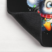 Cute Penguin Christmas Lights Penguins Lover Girls Muismat (Hoek)