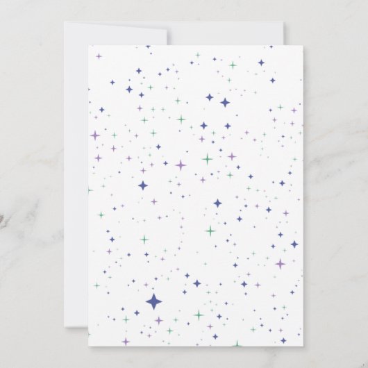 Cute Penguin & Christmas Tree Flat Holiday Card Kaart (Achterkant)